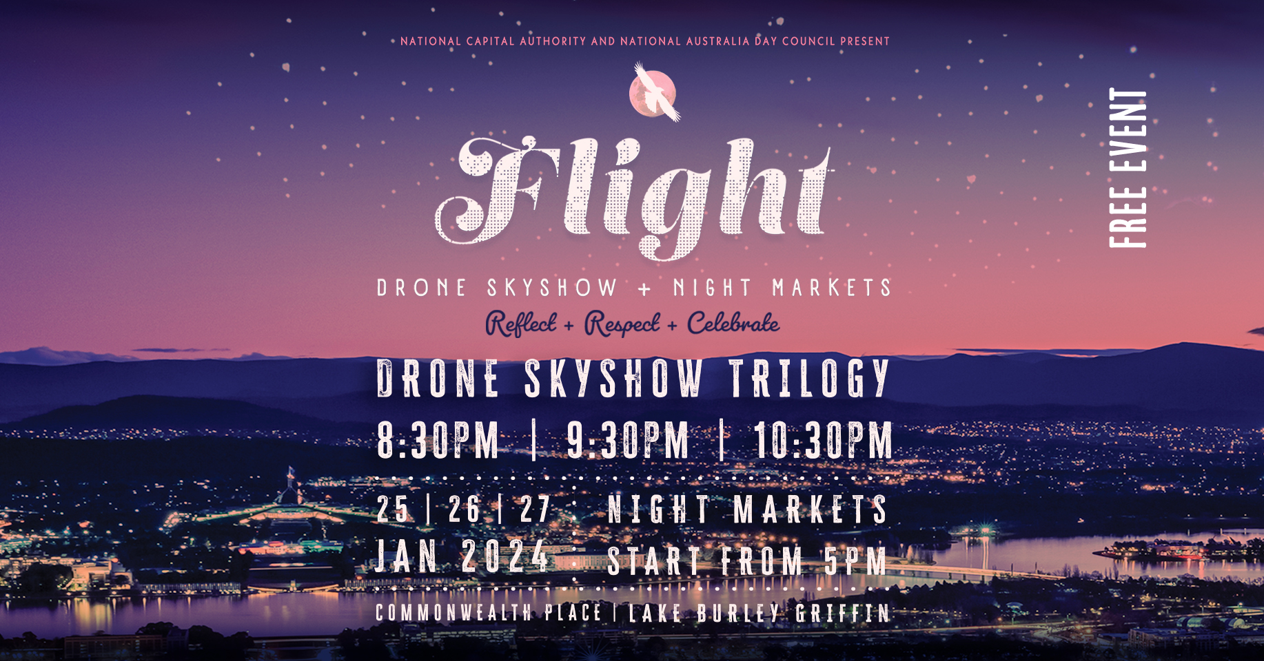 Image for FLIGHT: Drone SkyShow & Night Markets